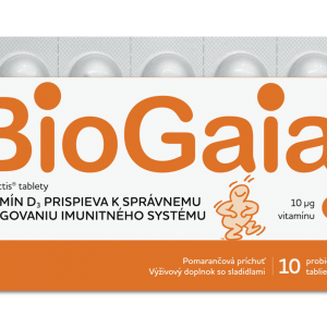 BioGaia ProTectis 1×10 ks, žuvacie tablety