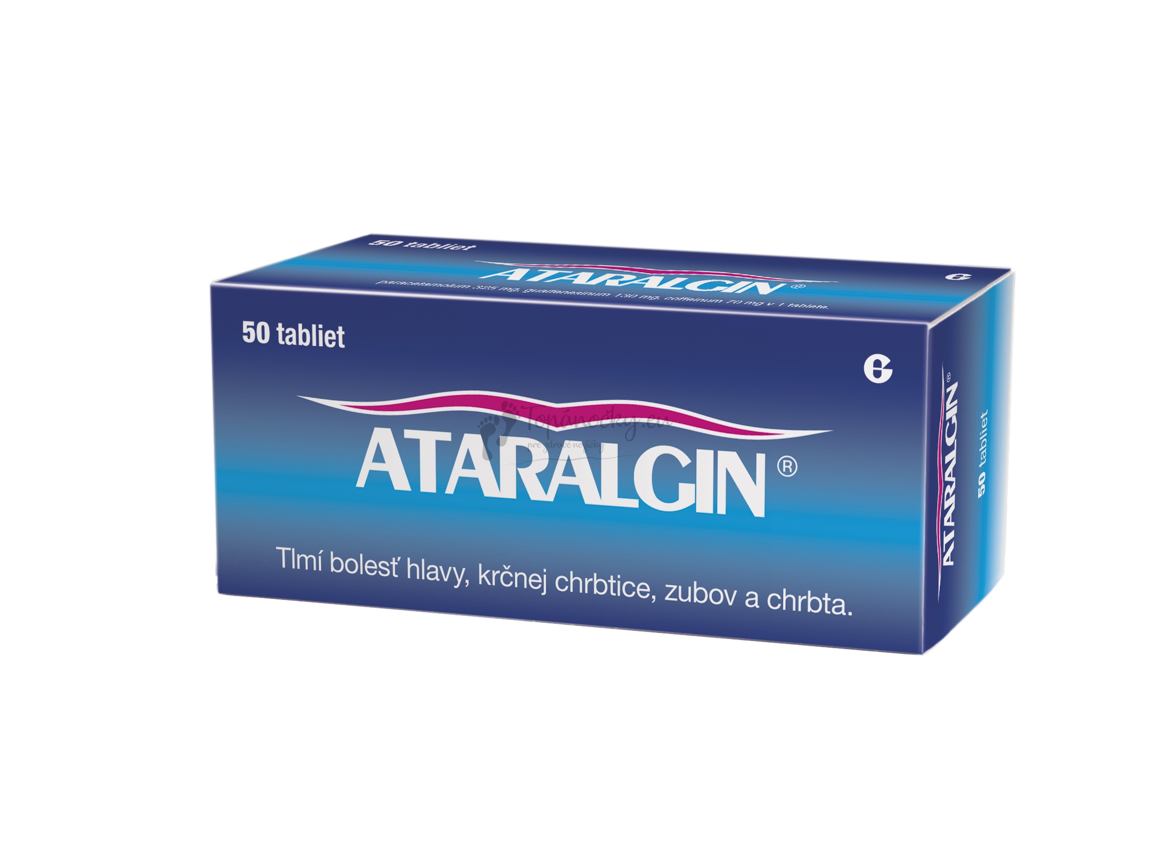 Ataralgin tbl 325 mg/130 mg/70 mg (blis.PVC/Al) 1x50 ks
