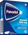 Panadol Novum 500 mg tbl flm (blis.PVC/Al/PET-nepriehľad.) 1x24 ks 