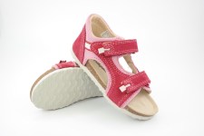Detské sandále Protetika ORS T 32 Rimini ružovo-červené vzor 37