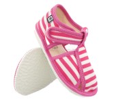 Detské papuče RAK 10015 - Ružový pásik