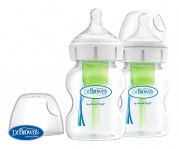 Dojčenská Antikoliková fľaša Dr.Browns Options+ Wide-Neck 150ml 2 ks (WB52600)